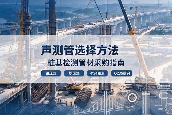 万山声测管选型标准