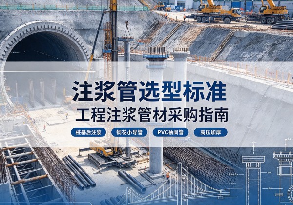 万山注浆管选型标准